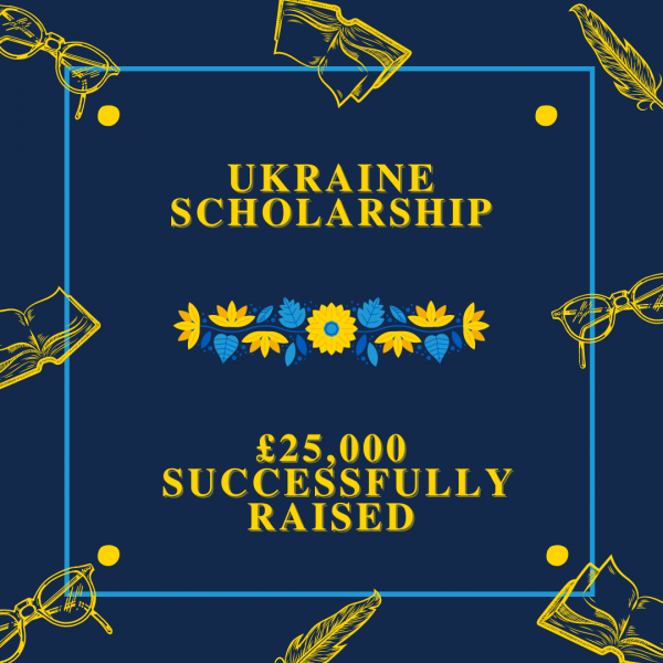Image of £25,000 Successfully Raised for the Ukraine Scholarship