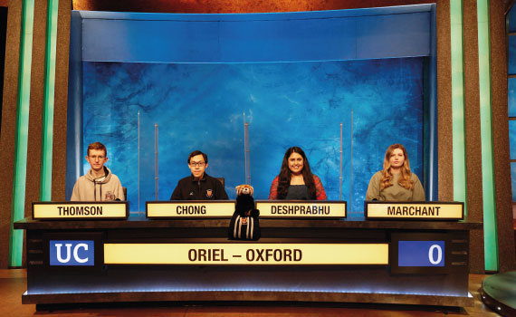 Image of Oriel Team Takes on University Challenge