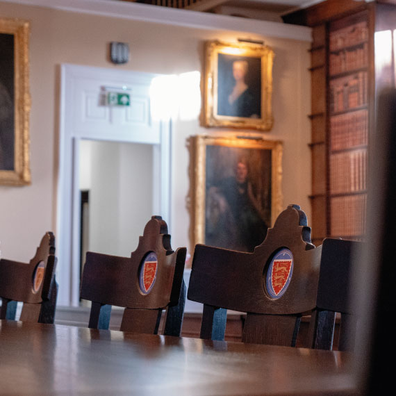 Image of Alumni Afternoon Tea in the Senior Library