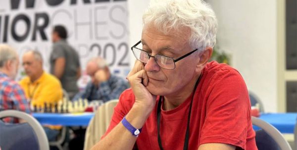 Image of Dr John Nunn, chess Grandmaster, retains world over-65 title