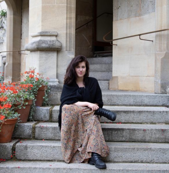 Bella Simpson at Oriel College, Oxford, First Quad