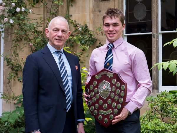 Image of Former captain awarded Michael Johnson Rugby Shield for “continued dedication to the club”