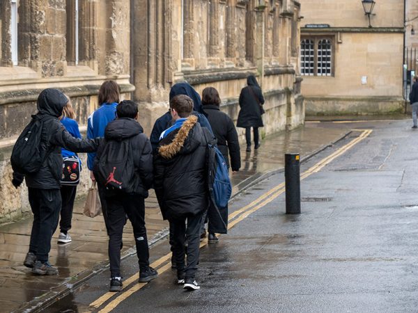 Image of School students attend first graduation day since charity partnership