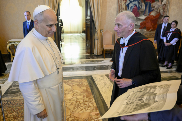 Image of Statement from the Provost on the papal audience